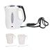 All Ride Truckers 24V Kettle 0.5Ltr 300W Water Heater Truck Lorry W Cups Spoons All Ride - UK Camping And Leisure