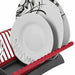 Alpina Red Dish Drainer Rack Alpina - UK Camping And Leisure