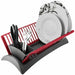 Alpina Red Dish Drainer Rack Alpina - UK Camping And Leisure