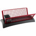 Alpina Red Dish Drainer Rack Alpina - UK Camping And Leisure