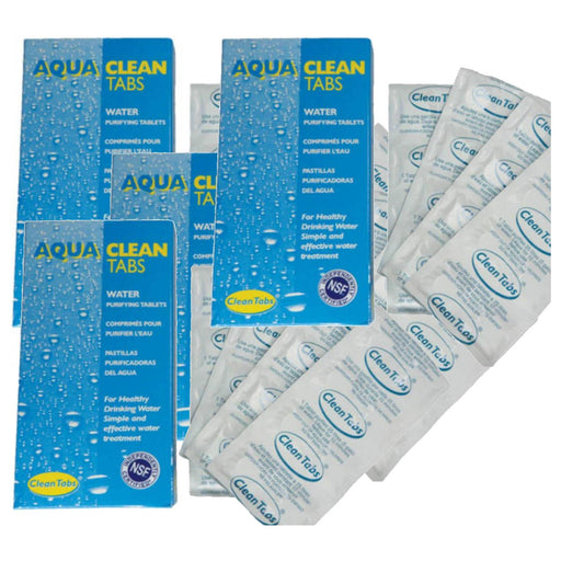 2 x Aqua Clean MINI Water Purification Tablets Box - 80 Tabs UK Camping And Leisure