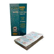 Aqua Midi Tabs Water Purification Sterilising Drinking Water 64 tablets Aquatabs Aqua Clean - UK Camping And Leisure