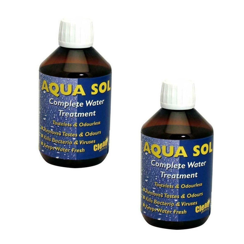 Aqua Sol Complete Water Treatment & Purifying Solution x2 Aqua Sol - UK Camping And Leisure