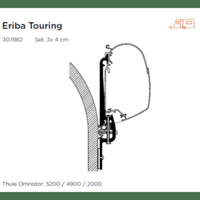 Thule Adapter Wall Eriba Touring (set: 3x 4cm)