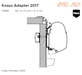 Thule Adapter Wall Knaus 2017 (set: 2x 175cm + 2x 4cm) Thule - UK Camping And Leisure