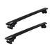 Thule WingBar Evo Roof Bars Black fits Cadillac SRX 2005-2009 SUV 5-dr with Raised Rails Thule - UK Camping And Leisure
