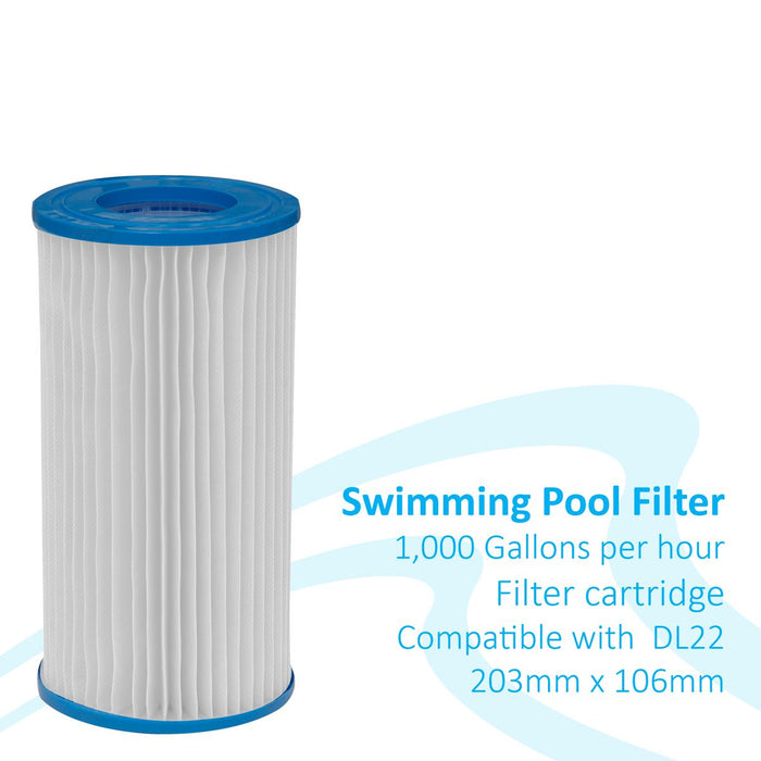 Dellonda Swimming Pool Filter Cartridge DL48 Dellonda - UK Camping And Leisure