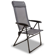 Quest Hygrove Recline  Recline grey F2090 Quest - UK Camping And Leisure