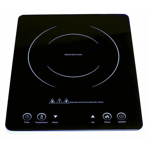 Leisurewize Camping Caravan Motohome Home Low Watt Cooking Glass Hob Plate Stove - Main Product Image | Home & Garden > Outdoor Eating > Food Preparation | UK Camping and Leisure