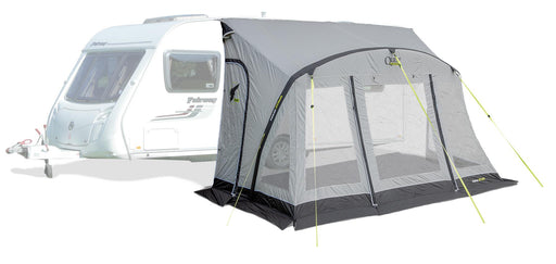 Quest Falcon Pro 390 Air Porch Caravan Awning Grey Quest Leisure - UK Camping And Leisure