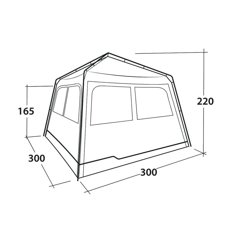Outwell Fastlane 300 Shelter Event Shelter - View 7