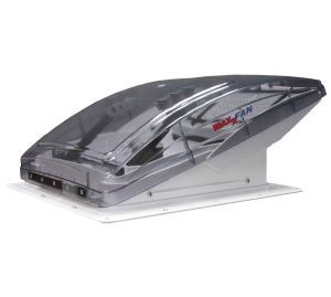 Maxxair Maxxfan Deluxe Remote Control Campervan Caravan Clear Roof Vent Fan Maxxair - UK Camping And Leisure
