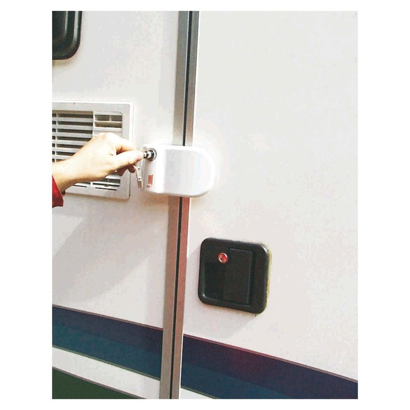 Fiamma Safe Door 3 White New 08021-02- Fiamma - UK Camping And Leisure