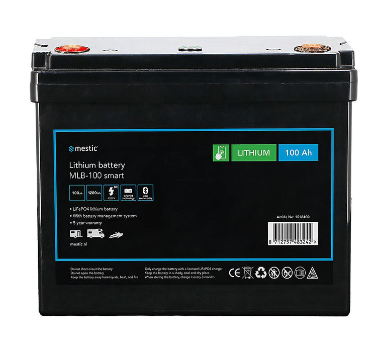 Mestic Lithium Battery Mlb-100 Smart Mestic - UK Camping And Leisure
