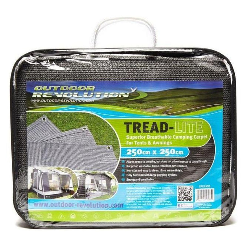Outdoor Revolution 250cm x 250cm Treadlite - Grey Outdoor Revolution - UK Camping And Leisure