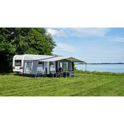 Isabella Front Sun Canopy Atlas Awning with Mega Frame | poled, porch
