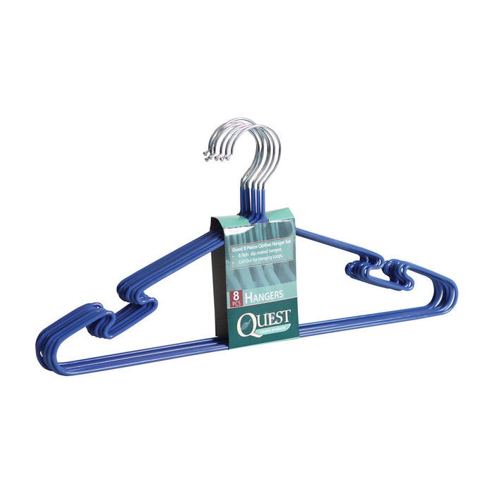 Quest Clothes Hangers 8pc set 031204 Quest - UK Camping And Leisure