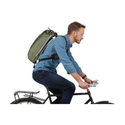 Thule Paramount Commuter Rucksack 18L Olivine Green Cycling Backpack Thule - UK Camping And Leisure