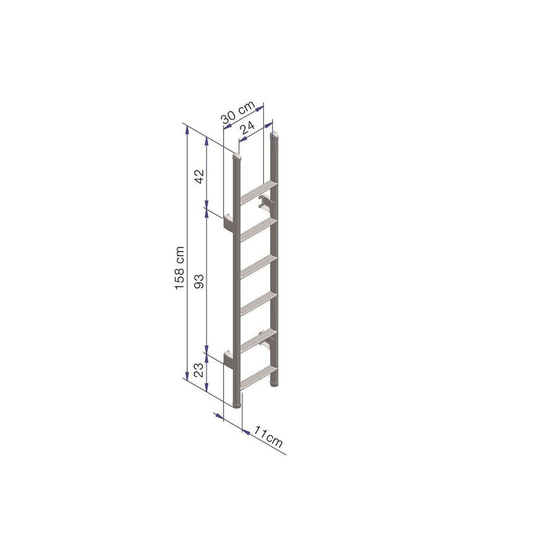 Thule Ladder Deluxe 6 Steps 307496 - View 2