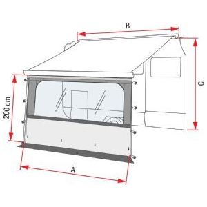 Fiamma Blocker Pro 325 07971-13- Fiamma - UK Camping And Leisure