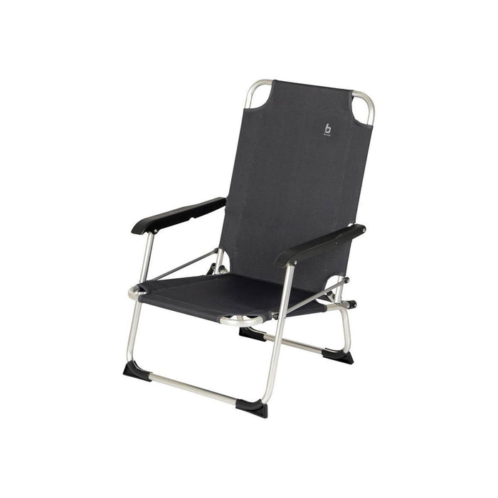 Bo-Camp Beach Chair Copa Rio Beach Aluminium Graphite Bo-Camp - UK Camping And Leisure