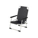 Bo-Camp Beach Chair Copa Rio Beach Aluminium Graphite Bo-Camp - UK Camping And Leisure