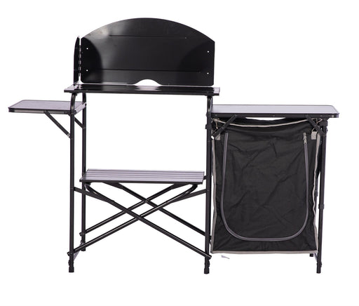 Quest Oregano Kitchen Camping Stand (black) Quest - UK Camping And Leisure