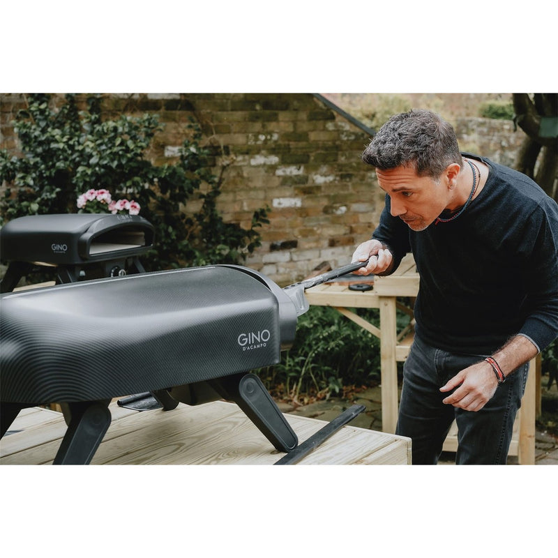 Gino 14 Gas Fired Pizza Oven - Carbonio Gino - UK Camping And Leisure