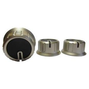 Thetford Control Knobs (3) Brushed Nickel SSPA0916BNK Thetford - UK Camping And Leisure