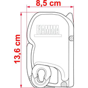 Fiamma F45S Polar White 450M Royal Blue 06280G01Q Fiamma - UK Camping And Leisure