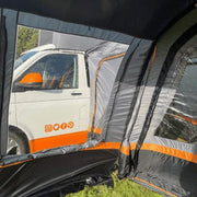 OLPRO Cocoon Breeze Campervan Awning Extension - Charcoal & Orange - View 5