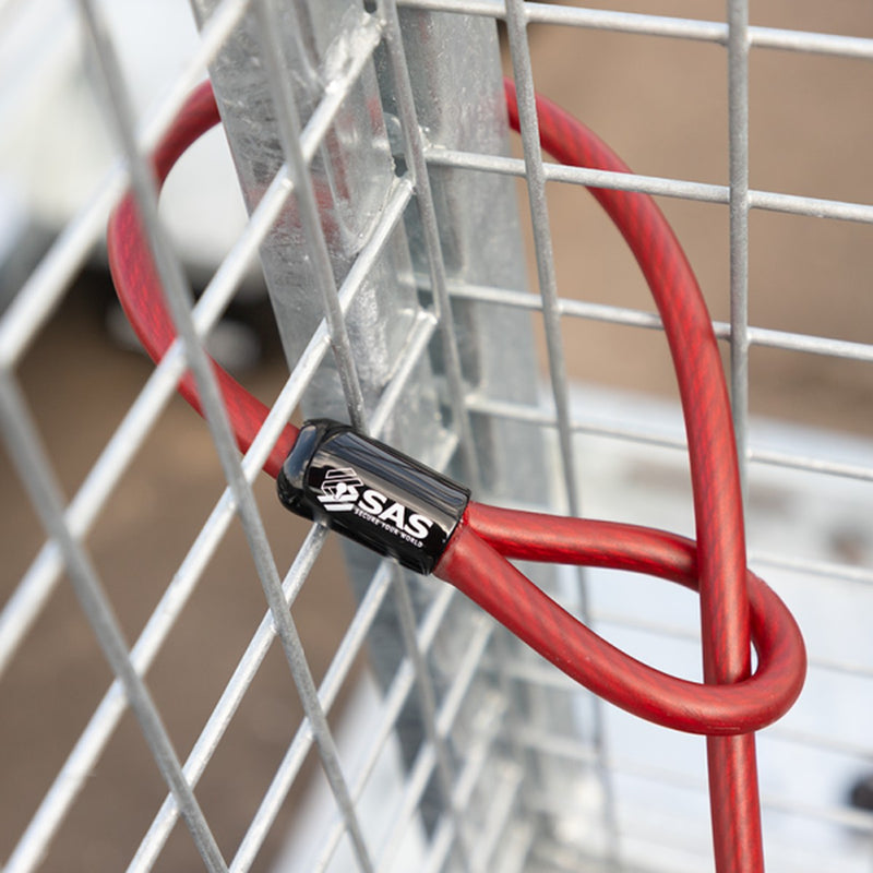SAS 6000x12mm Steel Braided Security Loop Cable SAS - UK Camping And Leisure