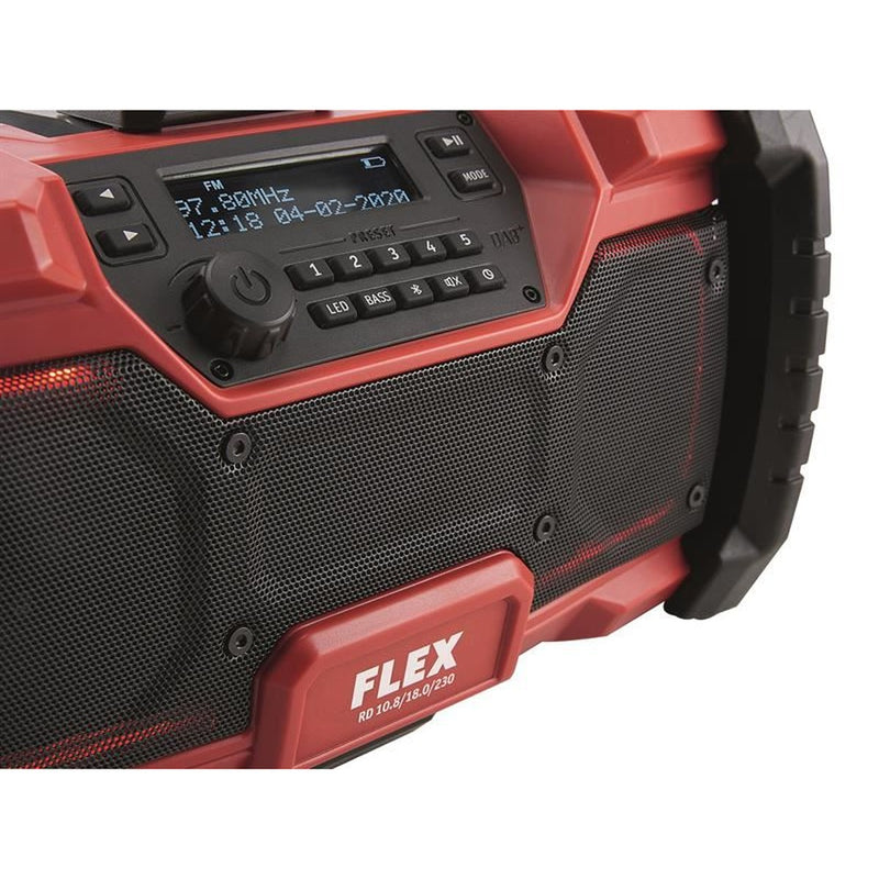 Flex Power Tools RD 10.8/18.0/230 Cordless Radio 240V & Li-ion Bare Unit Flex Power Tools - UK Camping And Leisure