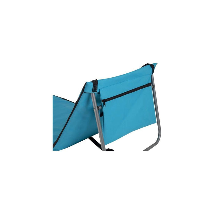 Bo-Camp Beach Mat/Beach Chair Lota Polyester Blue Bo-Camp - UK Camping And Leisure
