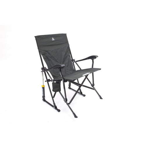 GCI Outdoor RoadTrip Rocker Camping Rocking Chair - Dark Charcoal