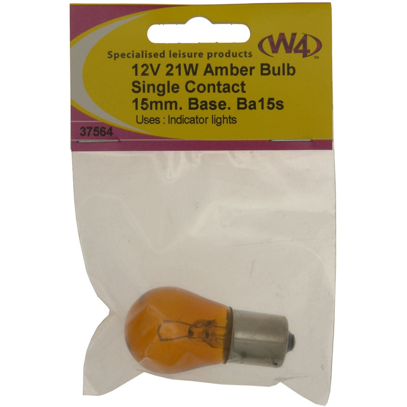 W4 Amber Flasher 21W 12V 37564 W4 - UK Camping And Leisure