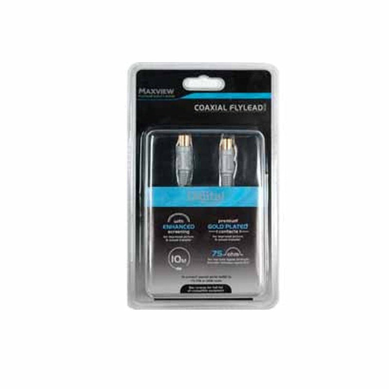 Maxview Digital Coax Fly Lead 10M H87100M Maxview - UK Camping And Leisure