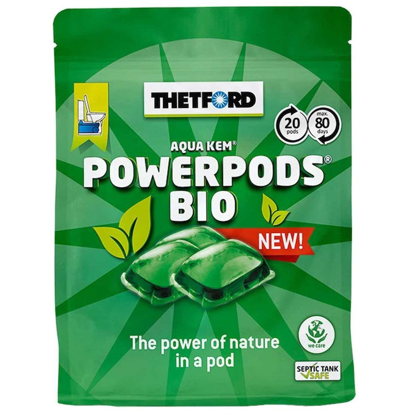 Thetford Aqua Kem PowerPods Bio (20 Pods) Thetford - UK Camping And Leisure