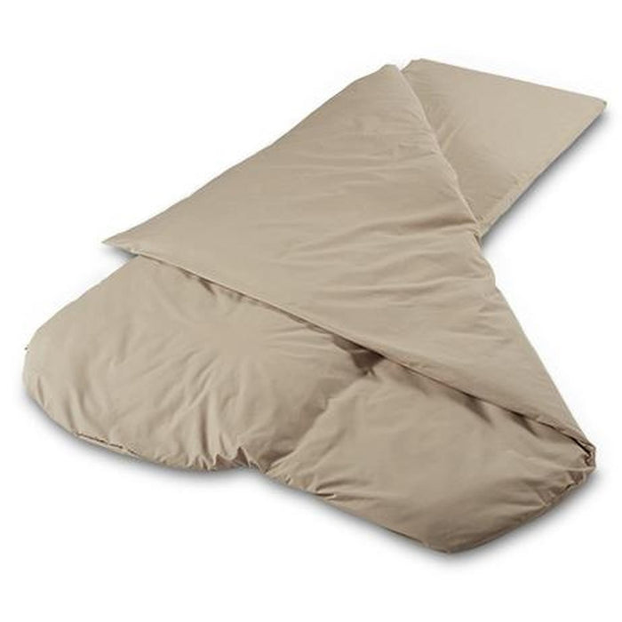 Duvalay Comfort Sleeping Bag - Cappuccino 4.5g Tog Duvalay - UK Camping And Leisure