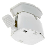 Lever Release Door Catch White for Caravan/Motorhomes