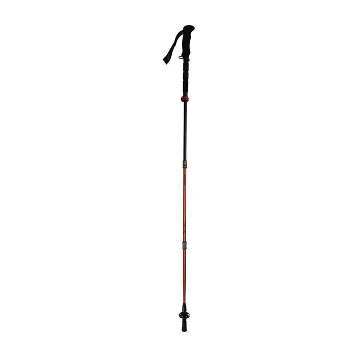 Vango Basho (Folding Walking Pole) - Single Red Vango - UK Camping And Leisure