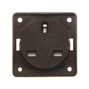 Berker 13A Socket Brown 21221B UK Camping And Leisure - UK Camping And Leisure