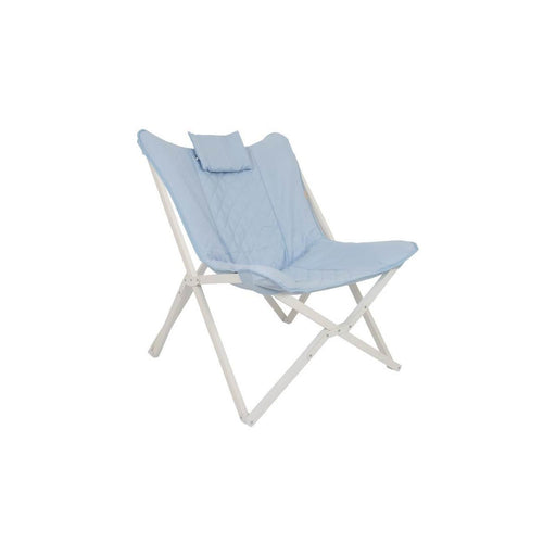 Bo-Camp Pastel Collection Relax Chair Gordes L Oxford Blue Bo-Camp - UK Camping And Leisure