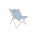 Bo-Camp Pastel Collection Relax Chair Gordes L Oxford Blue Bo-Camp - UK Camping And Leisure
