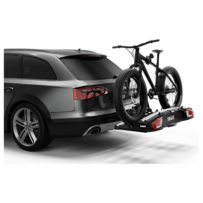 Thule VeloSpace XT three-bike platform towbar bike rack black/aluminium Towbar bike rack