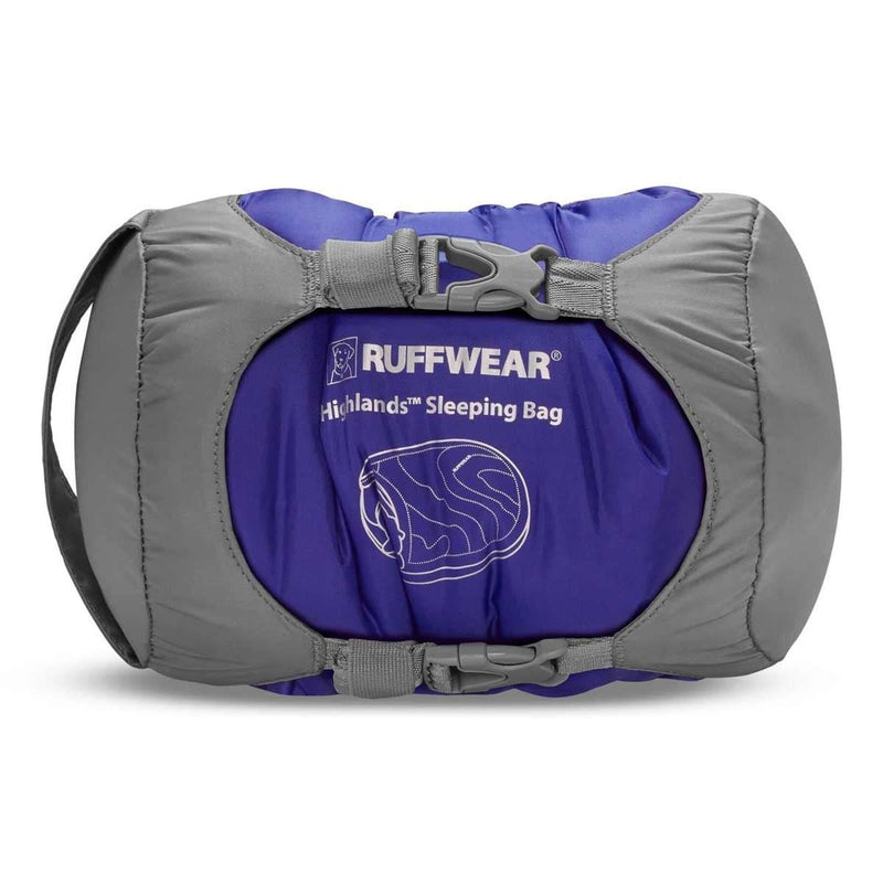 Ruffwear Highlands Sleeping Bag Huckleberry Blue (Medium) Ruffwear - UK Camping And Leisure