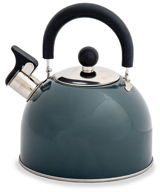 Quest Hamilton 2L Whislting Kettle - Slate Quest - UK Camping And Leisure