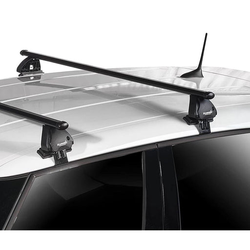 Summit SUP-046 Premium Multi Fit Roof Bars, Black Steel, Set of 2 Summit - UK Camping And Leisure