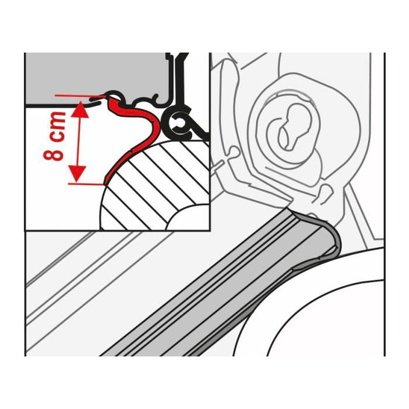 Fiamma Rain Guard Lower | UK Camping and Leisure