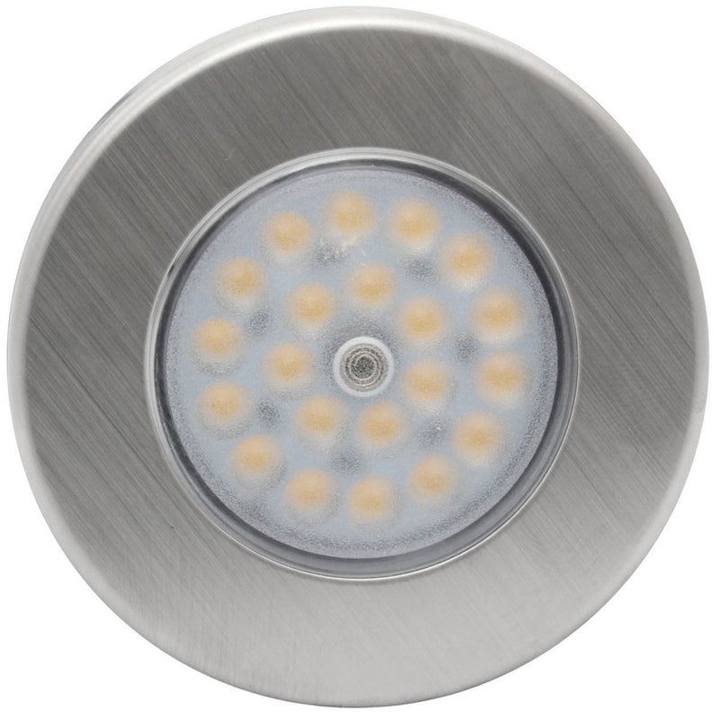 Flame 78 21 SMD 12V Brushed Steel Touch Control Light Flame - UK Camping And Leisure